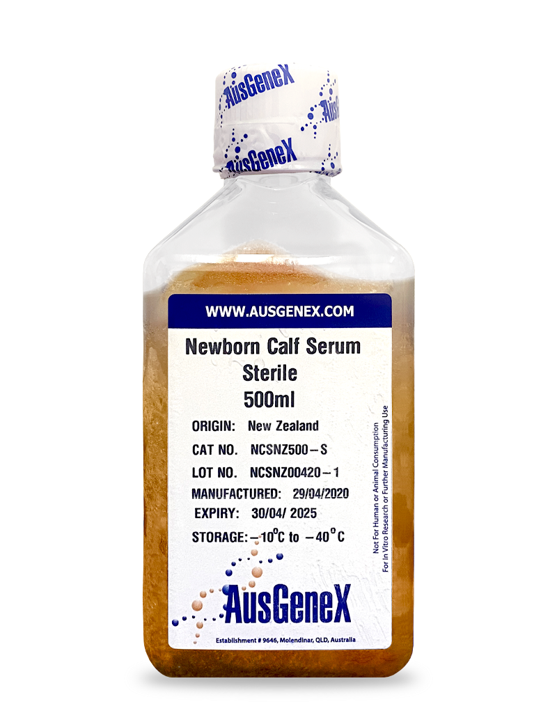 Newborn Calf Serum - Sterile（オーストラリア）